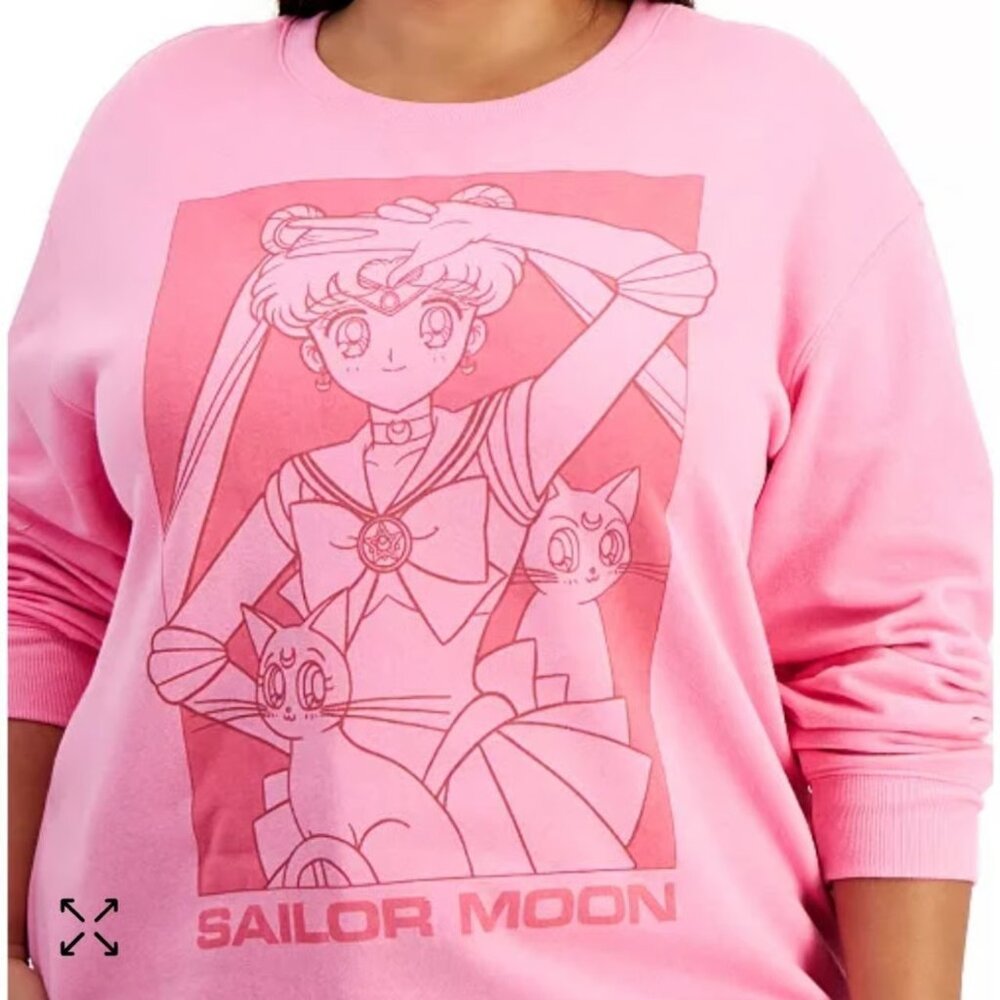 Macy's Sailor Moon Plus Size Sweatshirt 1x